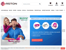 Tablet Screenshot of e-aston.pl